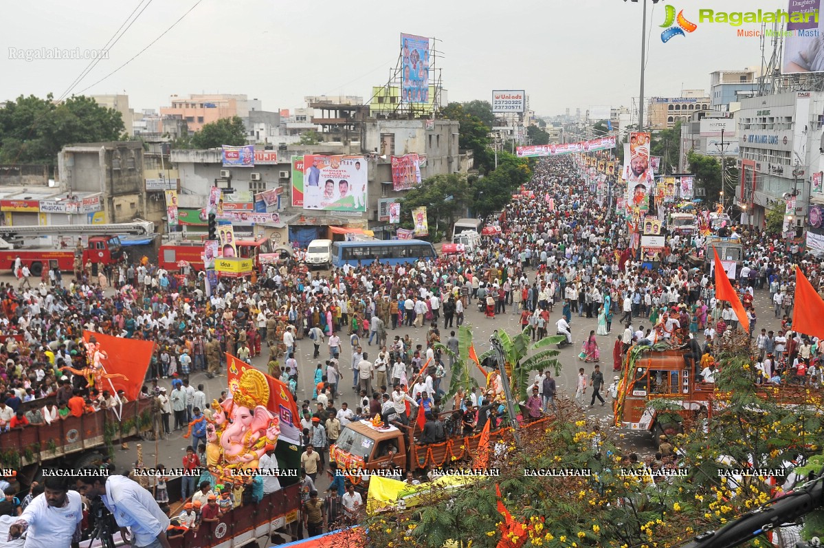 Ganesh Nimajjanam 2013, Hyderabad