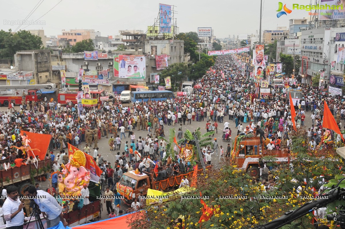 Ganesh Nimajjanam 2013, Hyderabad