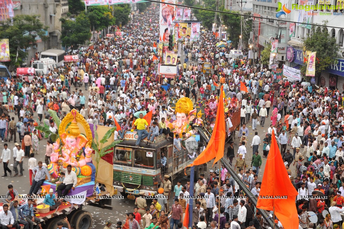 Ganesh Nimajjanam 2013, Hyderabad