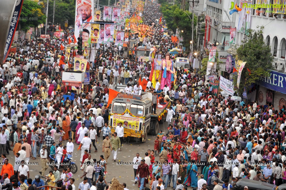 Ganesh Nimajjanam 2013, Hyderabad