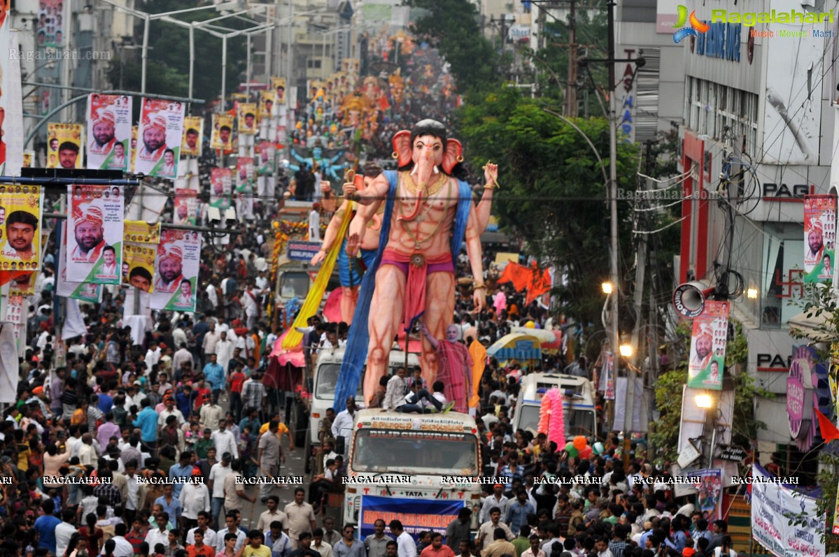 Ganesh Nimajjanam 2013, Hyderabad