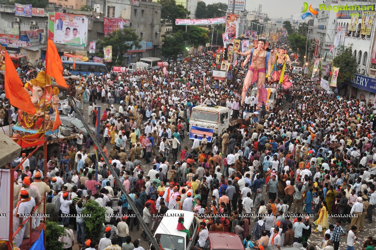 Ganesh Nimajjanam 2013, Hyderabad