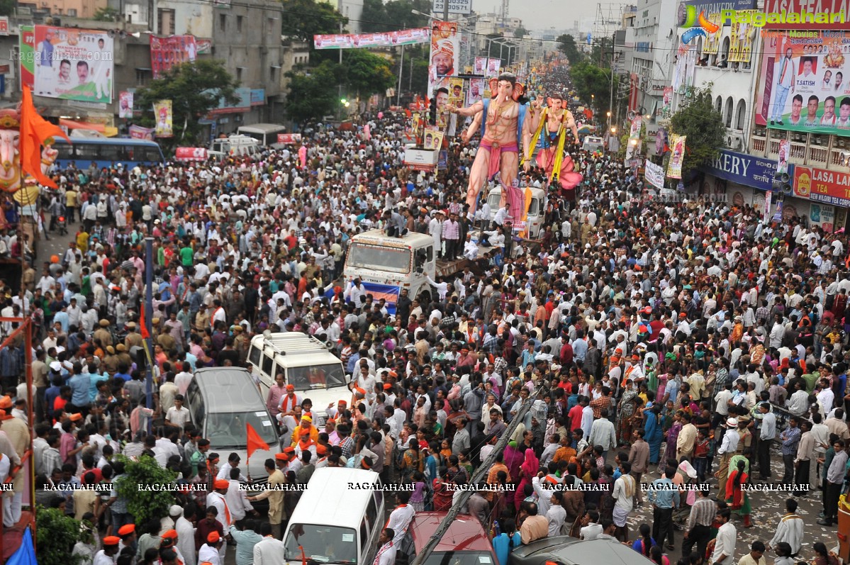 Ganesh Nimajjanam 2013, Hyderabad