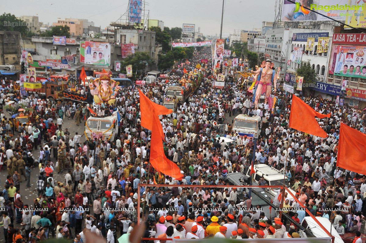 Ganesh Nimajjanam 2013, Hyderabad