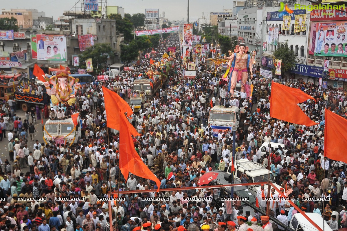 Ganesh Nimajjanam 2013, Hyderabad