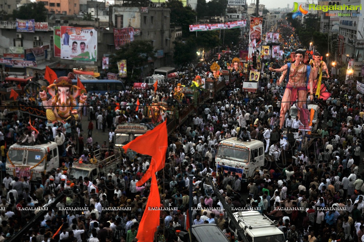 Ganesh Nimajjanam 2013, Hyderabad