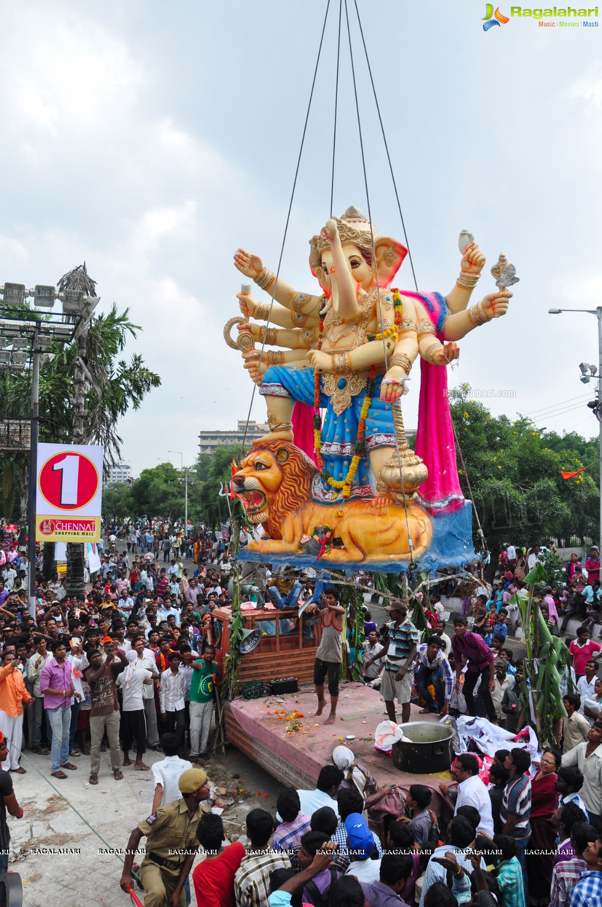 Ganesh Nimajjanam 2013, Hyderabad