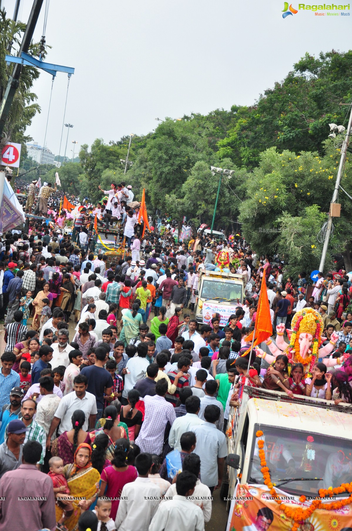 Ganesh Nimajjanam 2013, Hyderabad