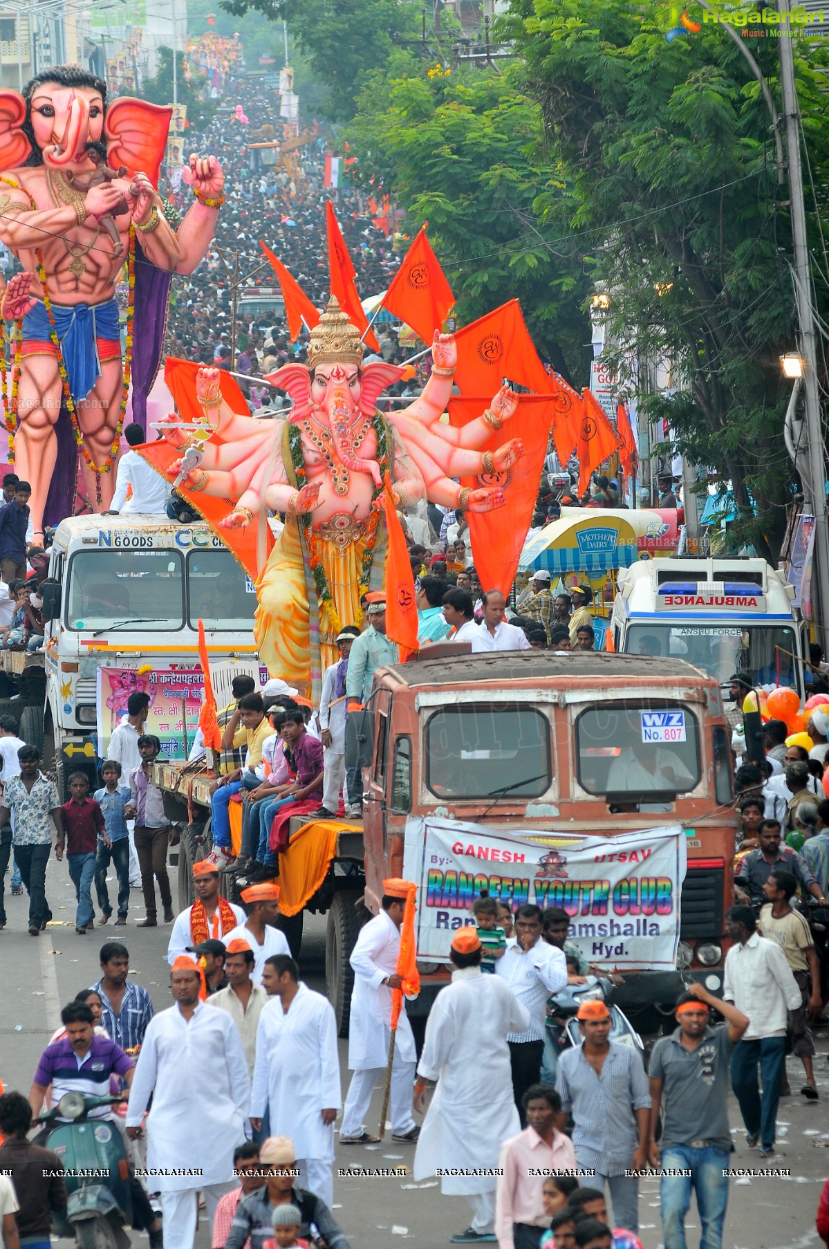 Ganesh Nimajjanam 2013, Hyderabad