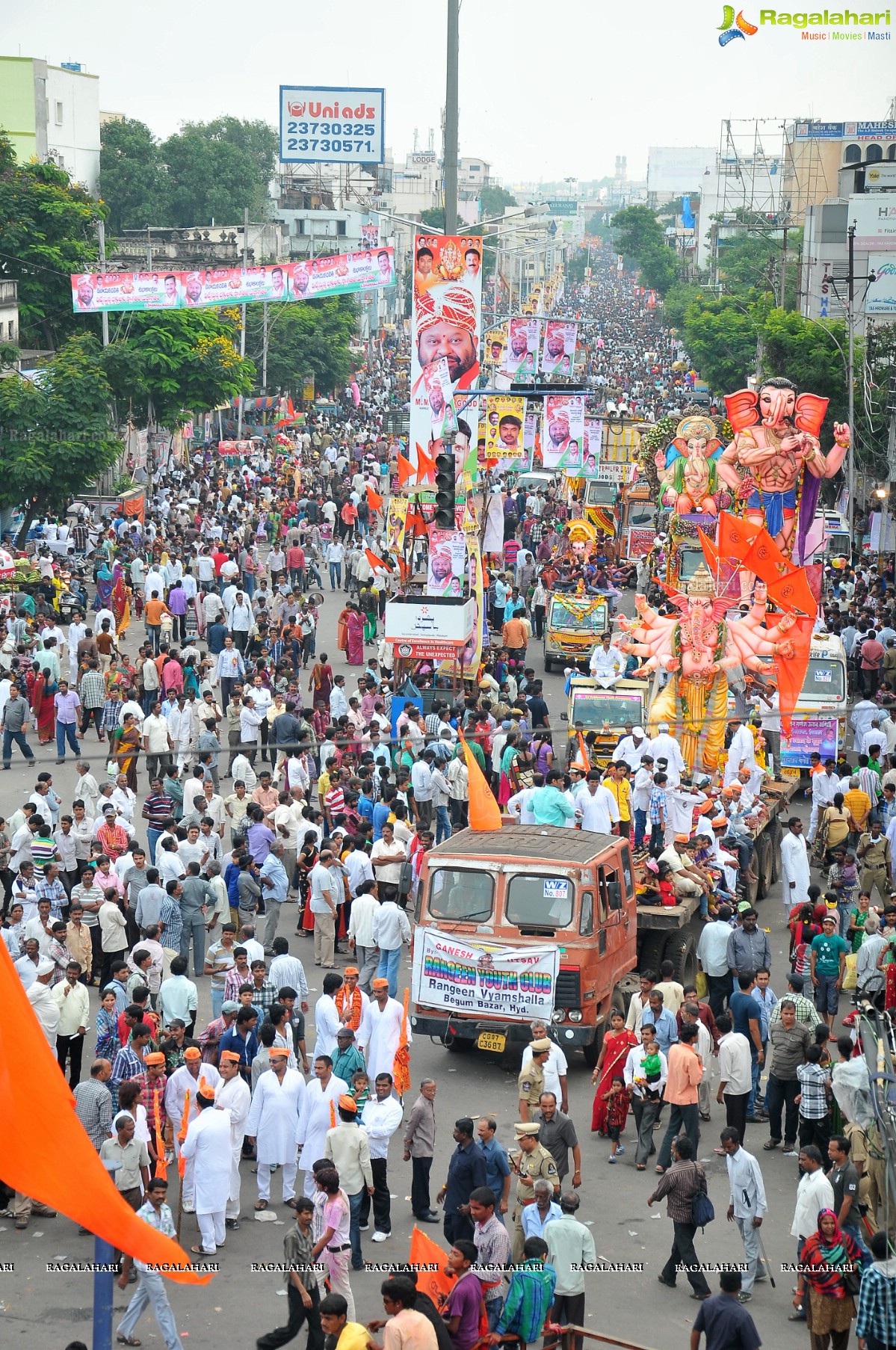 Ganesh Nimajjanam 2013, Hyderabad