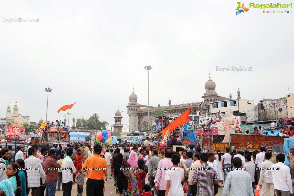 Ganesh Nimajjanam 2013, Hyderabad