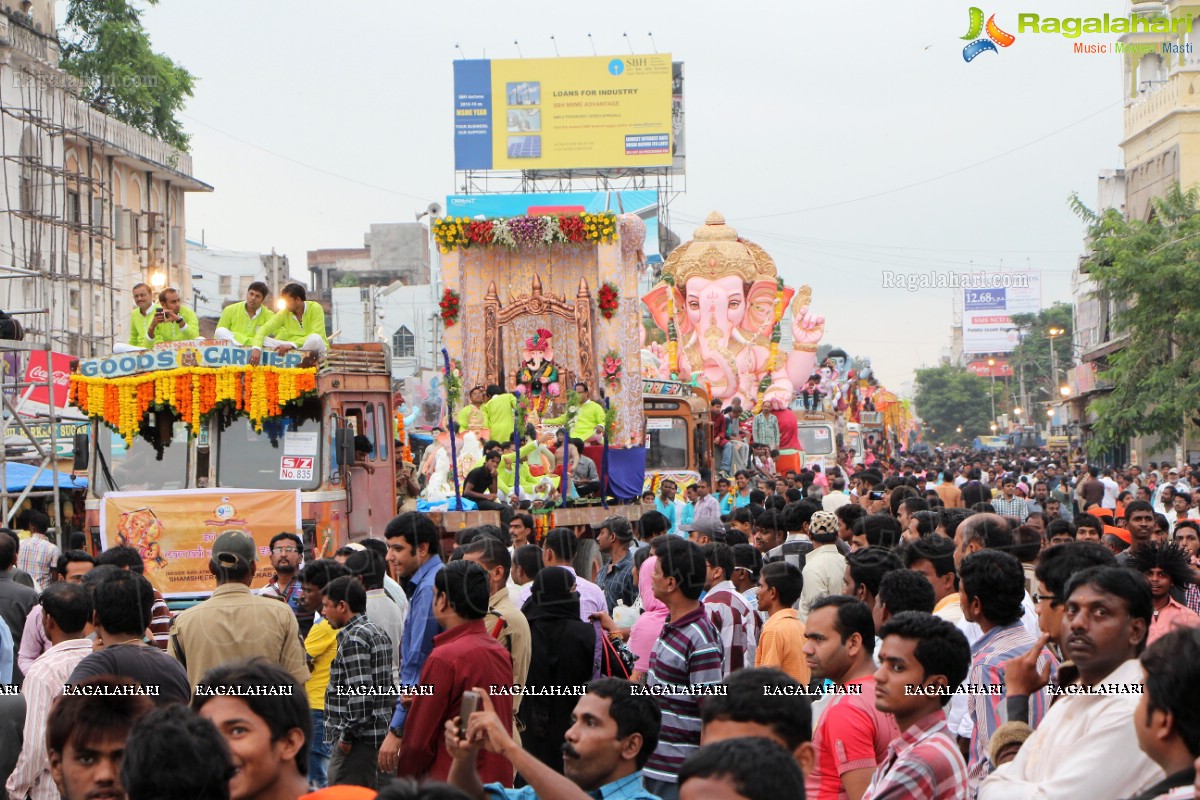 Ganesh Nimajjanam 2013, Hyderabad