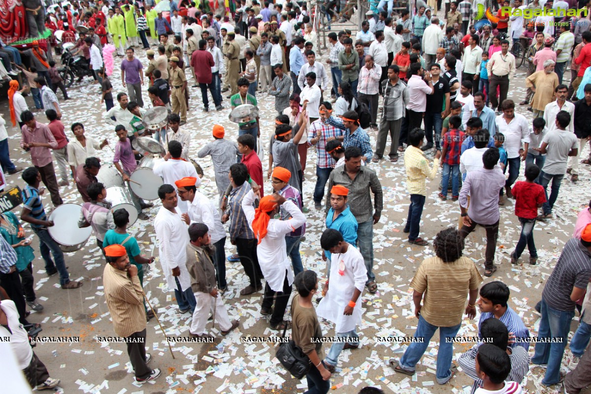 Ganesh Nimajjanam 2013, Hyderabad