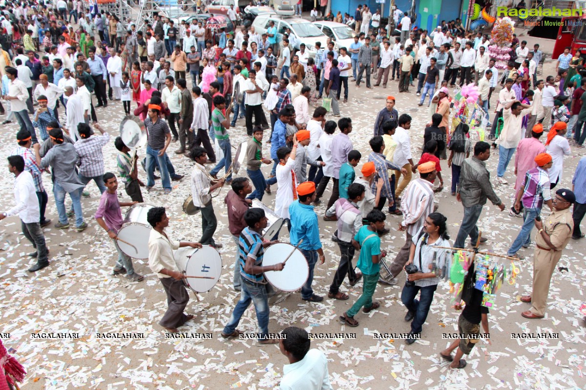 Ganesh Nimajjanam 2013, Hyderabad