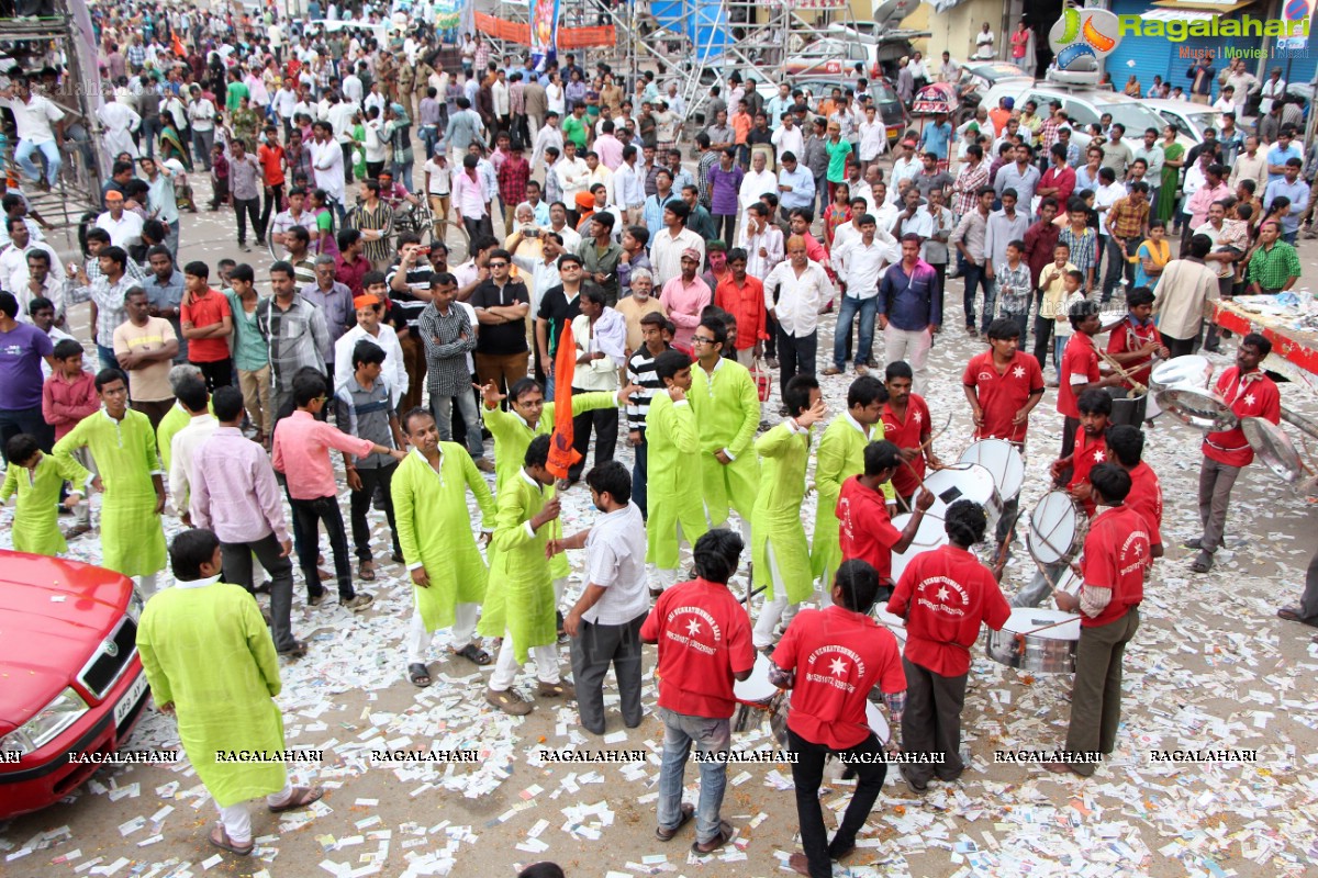 Ganesh Nimajjanam 2013, Hyderabad