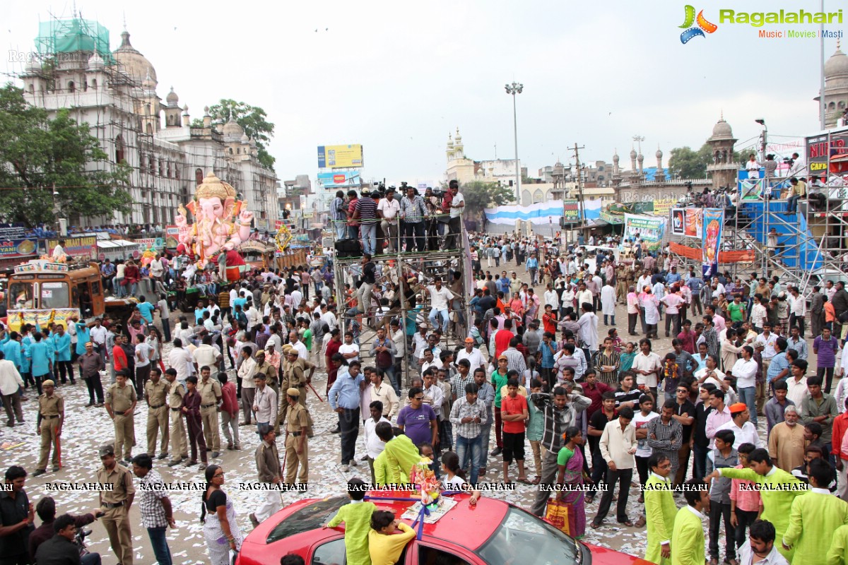 Ganesh Nimajjanam 2013, Hyderabad