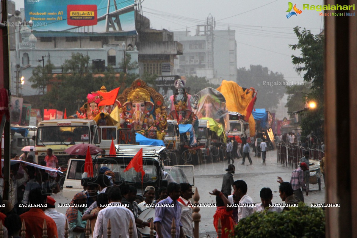 Ganesh Nimajjanam 2013, Hyderabad