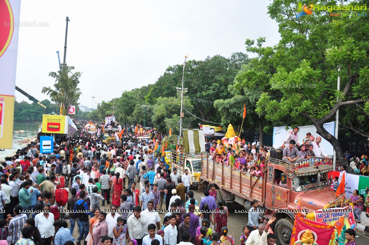 Ganesh Nimajjanam 2013, Hyderabad