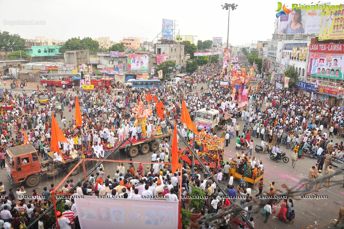 Ganesh Nimajjanam 2013, Hyderabad