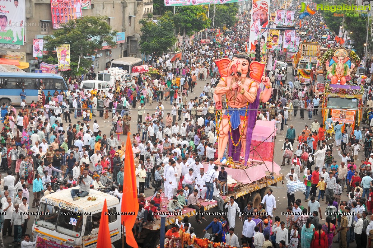 Ganesh Nimajjanam 2013, Hyderabad