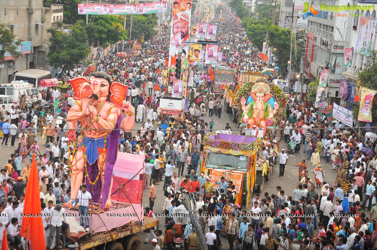 Ganesh Nimajjanam 2013, Hyderabad