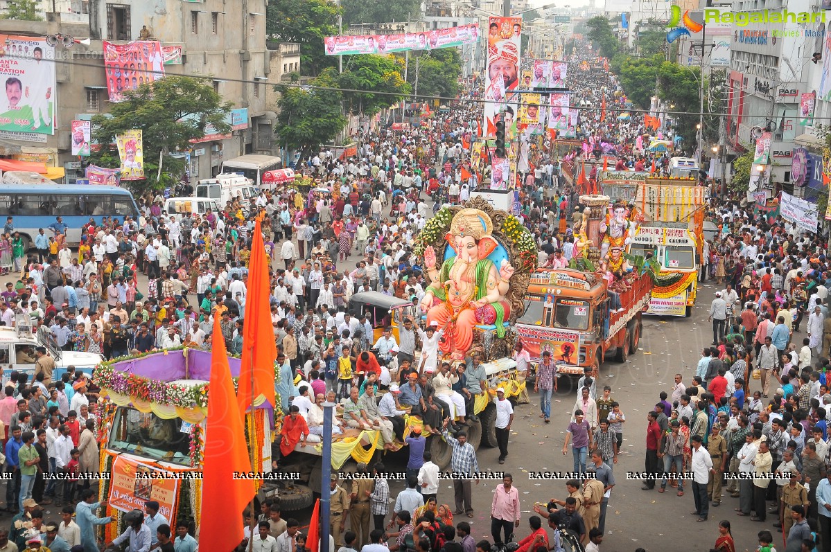 Ganesh Nimajjanam 2013, Hyderabad