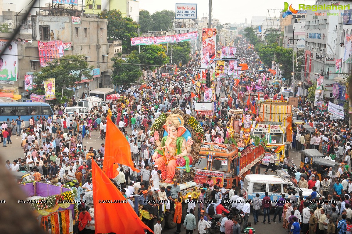 Ganesh Nimajjanam 2013, Hyderabad