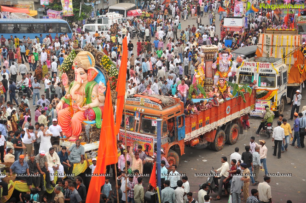 Ganesh Nimajjanam 2013, Hyderabad