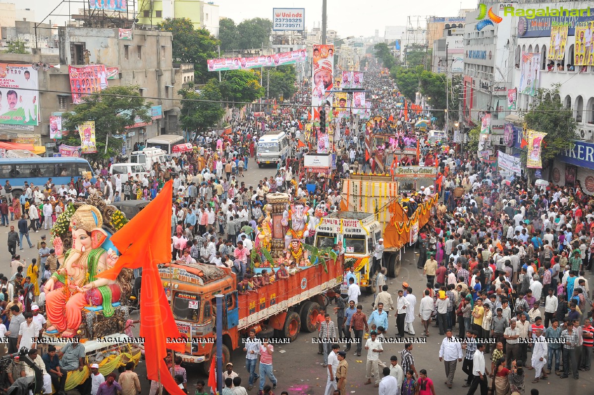 Ganesh Nimajjanam 2013, Hyderabad