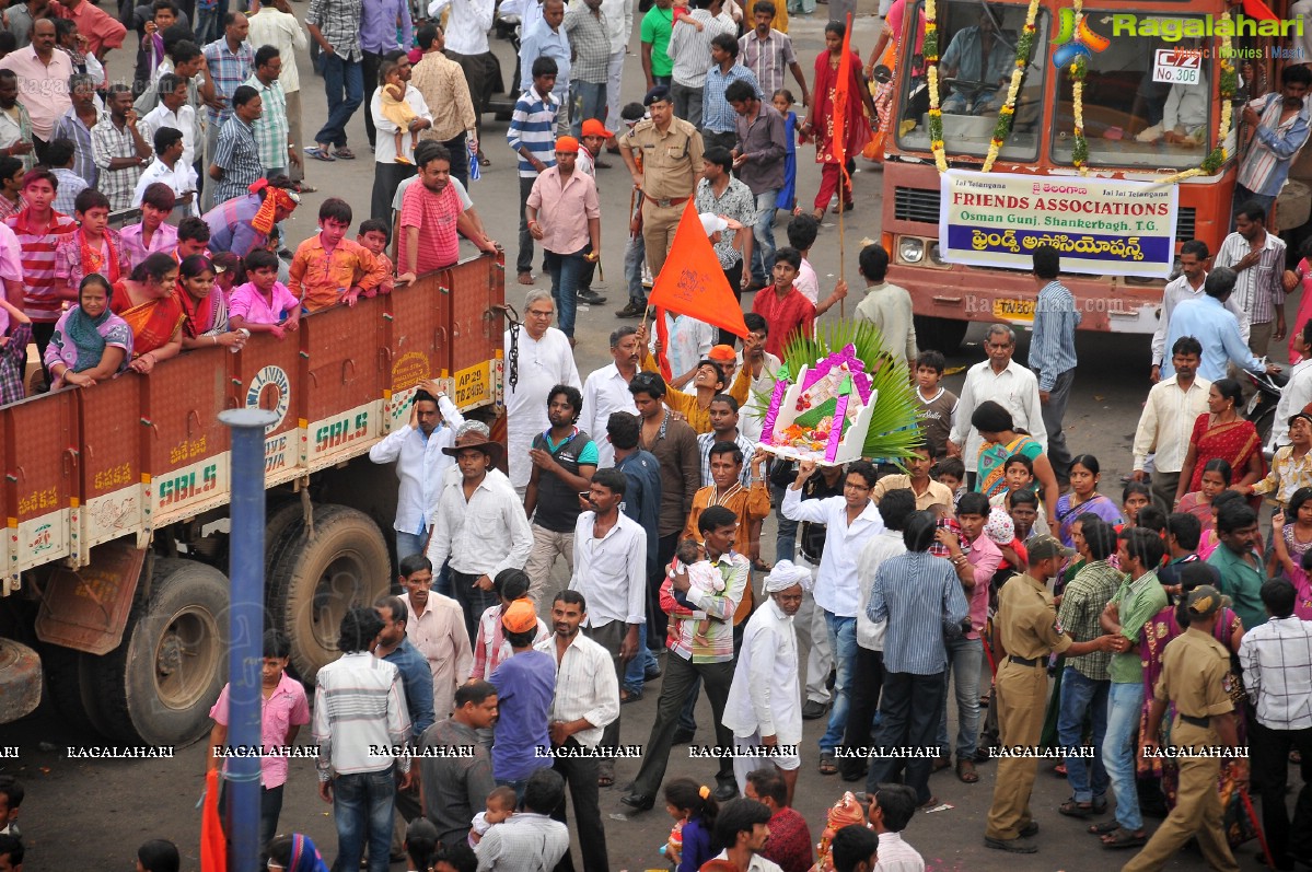 Ganesh Nimajjanam 2013, Hyderabad