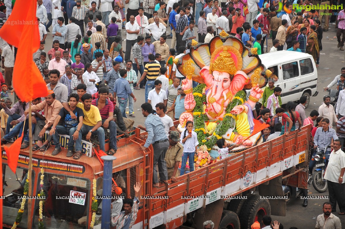 Ganesh Nimajjanam 2013, Hyderabad