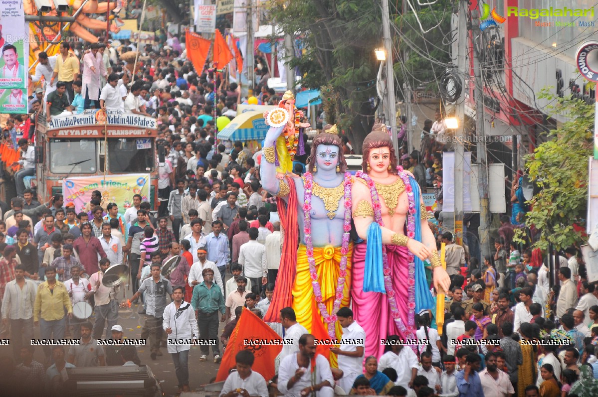 Ganesh Nimajjanam 2013, Hyderabad