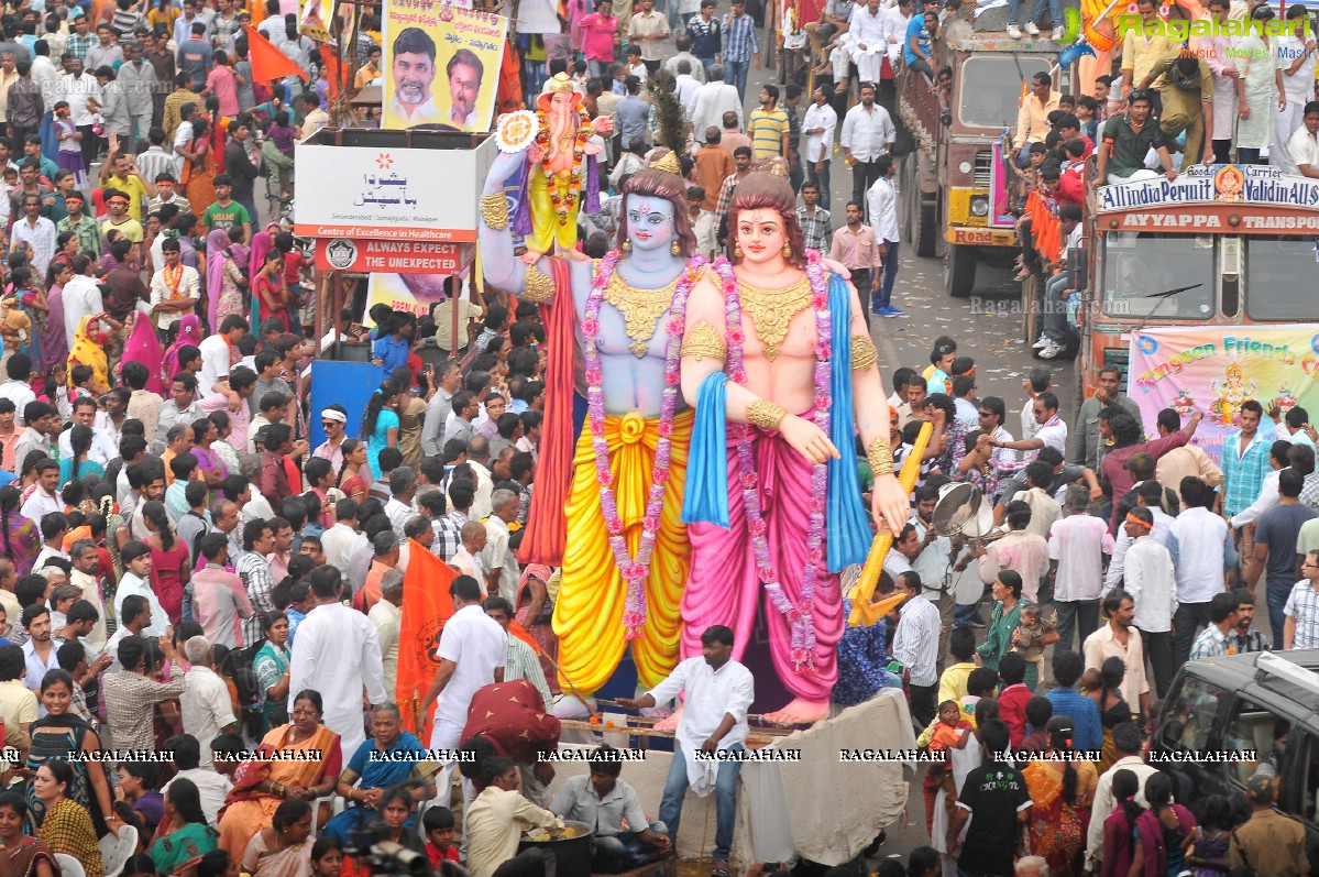 Ganesh Nimajjanam 2013, Hyderabad