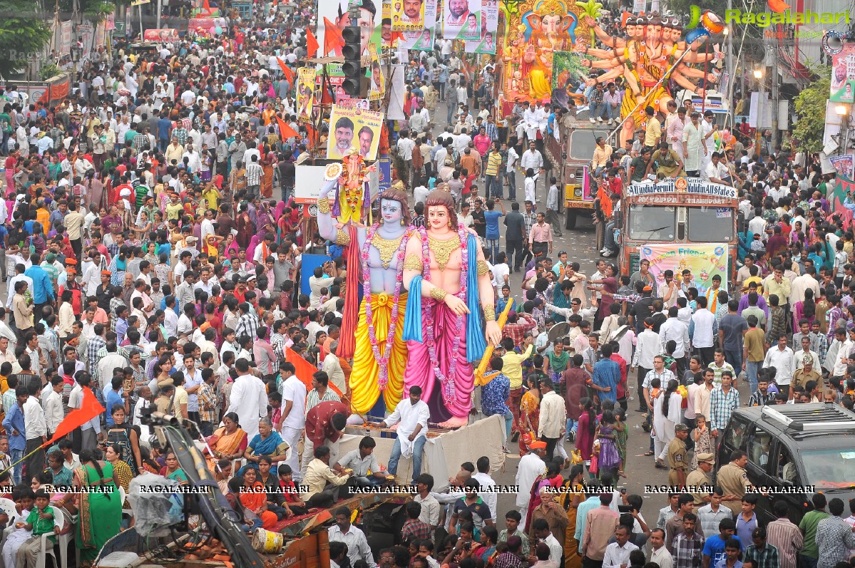 Ganesh Nimajjanam 2013, Hyderabad