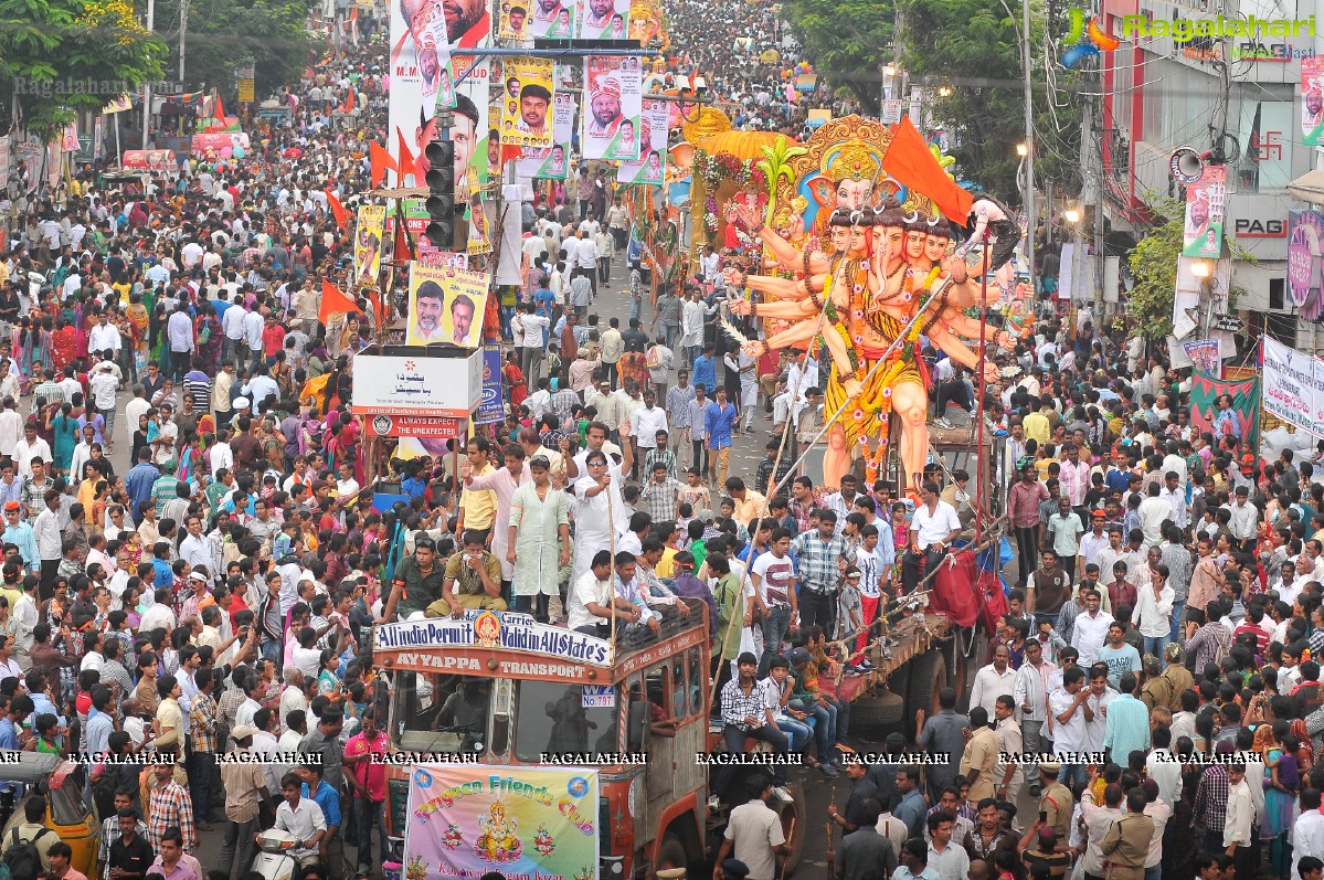 Ganesh Nimajjanam 2013, Hyderabad