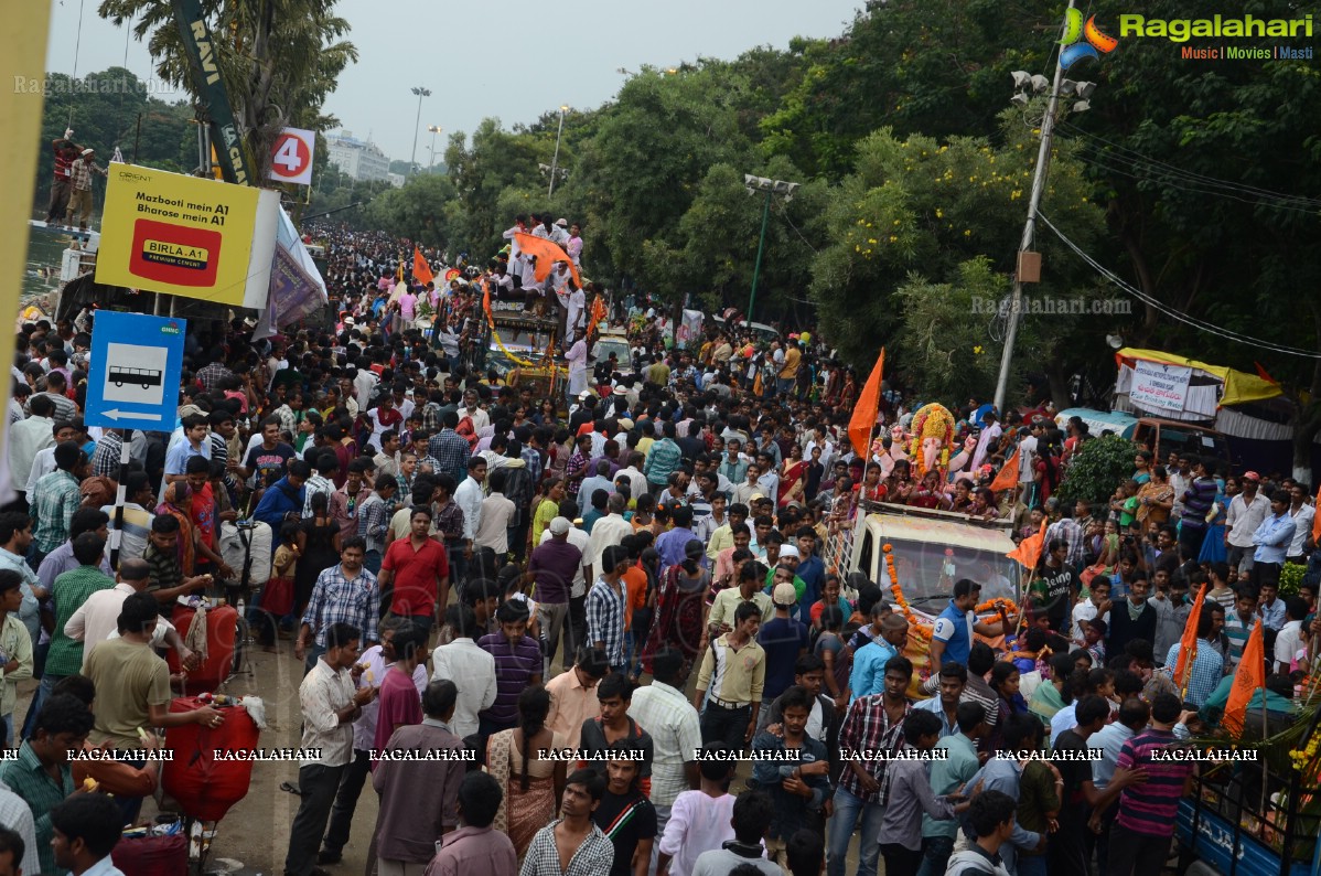 Ganesh Nimajjanam 2013, Hyderabad