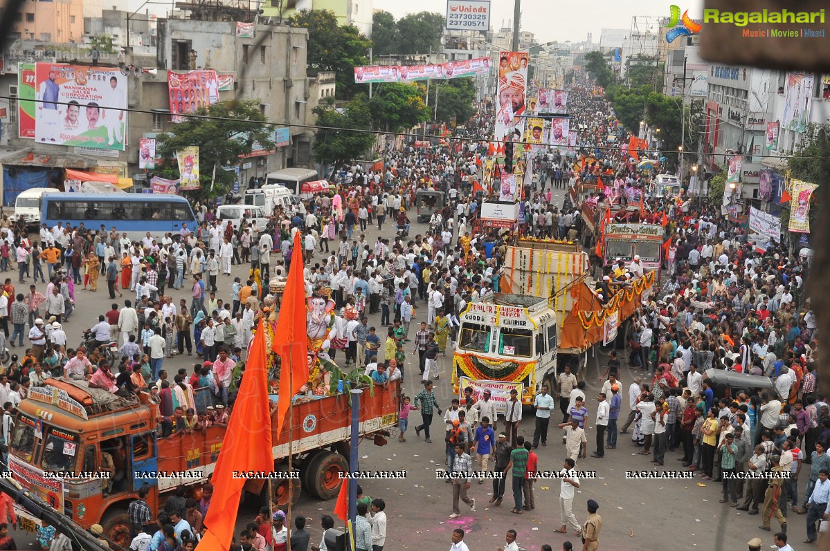 Ganesh Nimajjanam 2013, Hyderabad