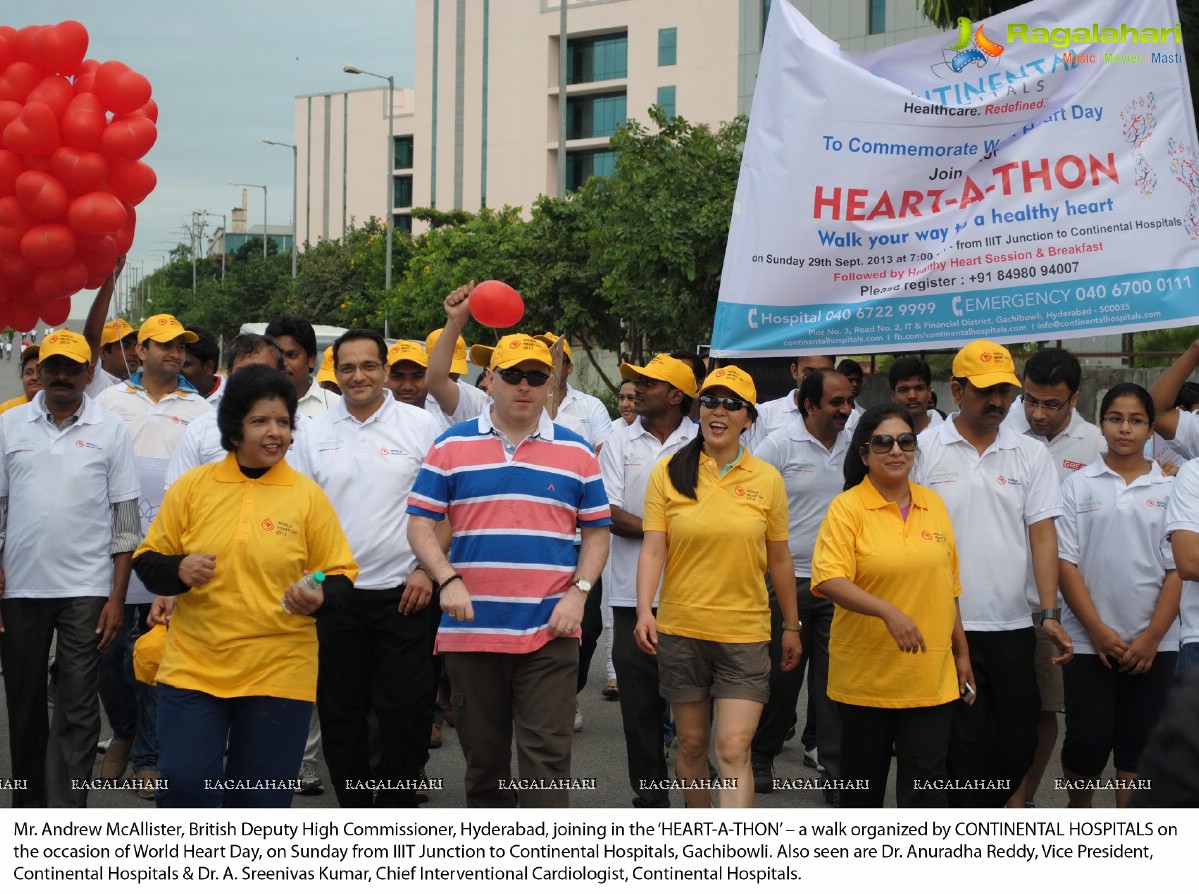 World Heart Day Celebrations 2013 at Continental Hospitals, Hyderabad