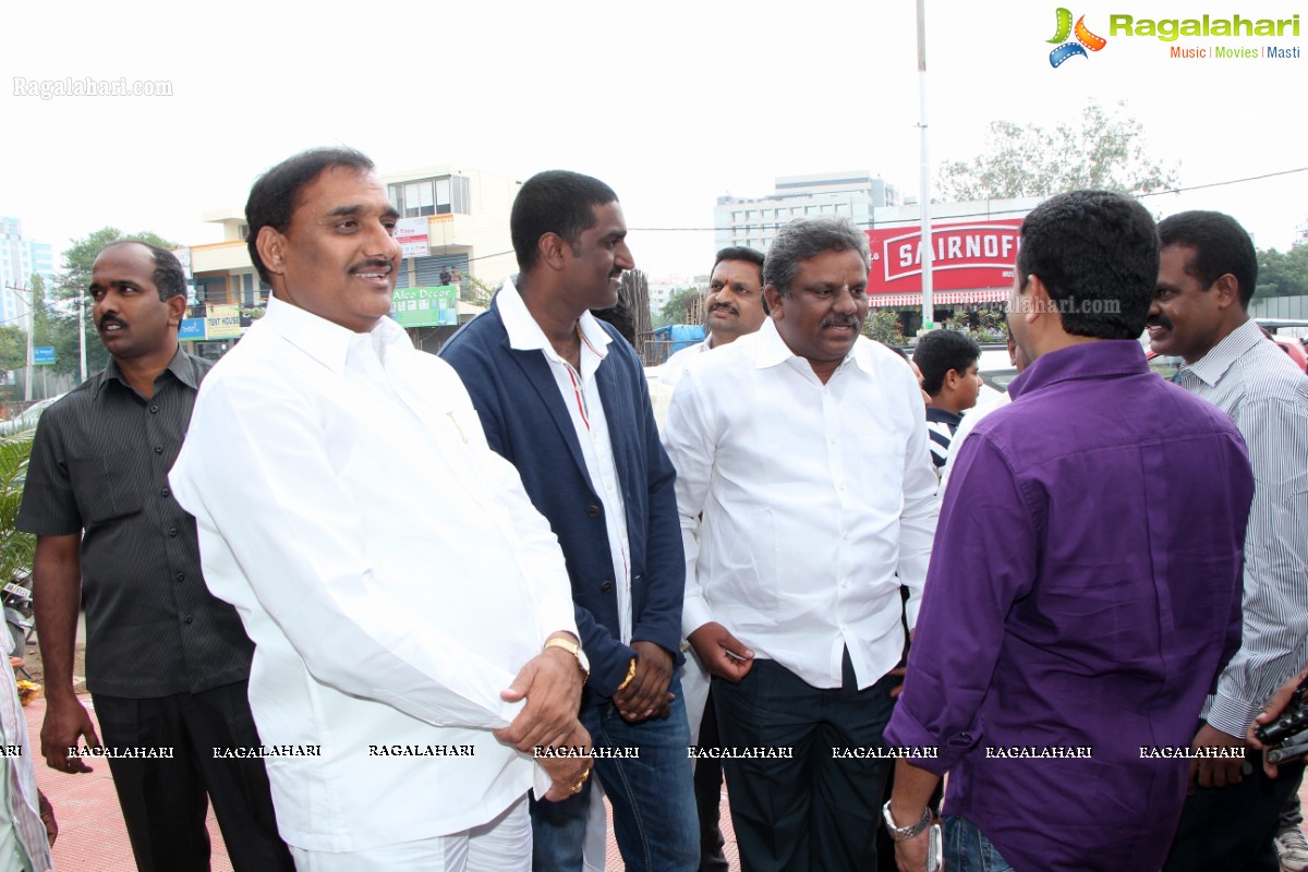 Nandamuri Balakrishna launches Raju Gari Ruchulu at Kondapur, Hyderabad