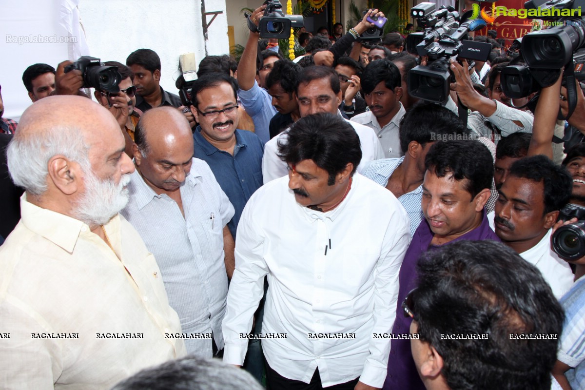 Nandamuri Balakrishna launches Raju Gari Ruchulu at Kondapur, Hyderabad