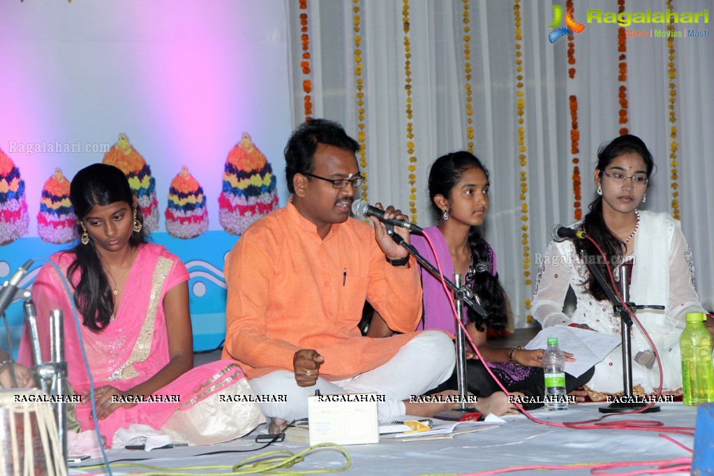 Bathukamma Vedukalu at Ravindra Barathi