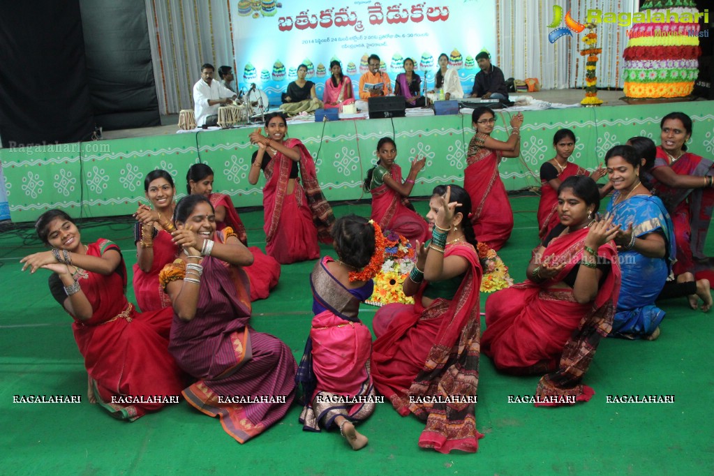 Bathukamma Vedukalu at Ravindra Barathi