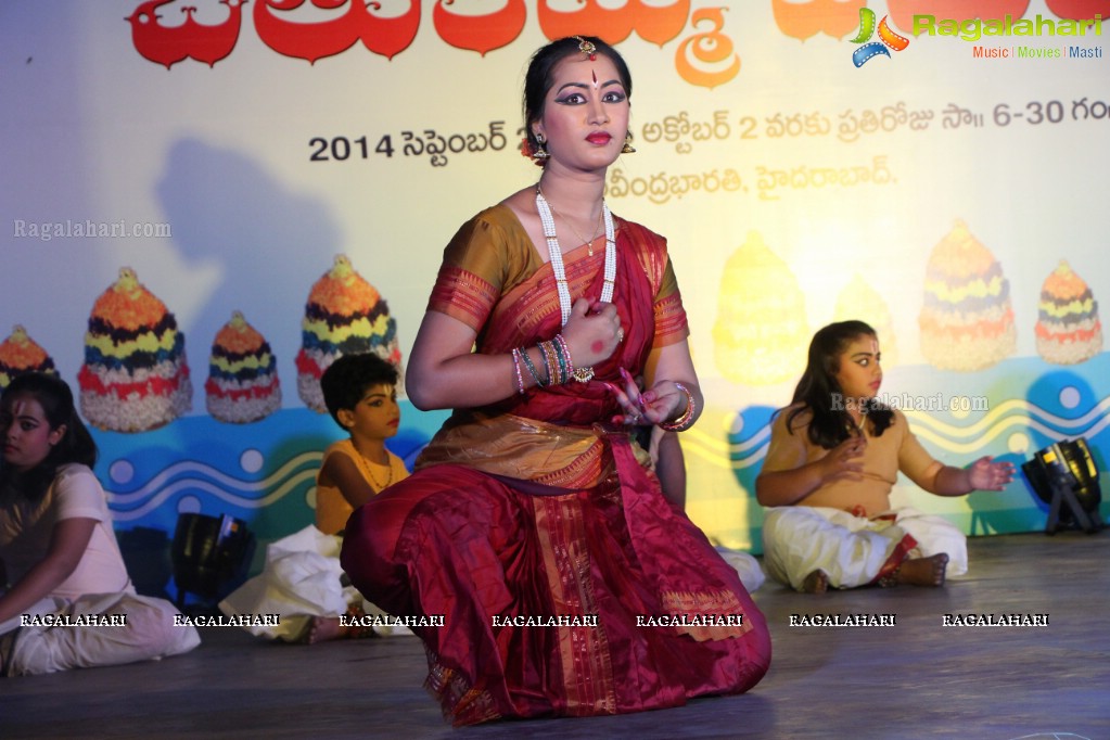 Bathukamma Vedukalu at Ravindra Barathi