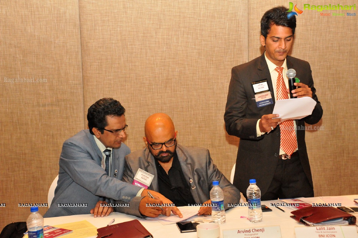 BNI Icon Meet at Radisson Blu Plaza, Hyderabad (Sep. 23, 2014)