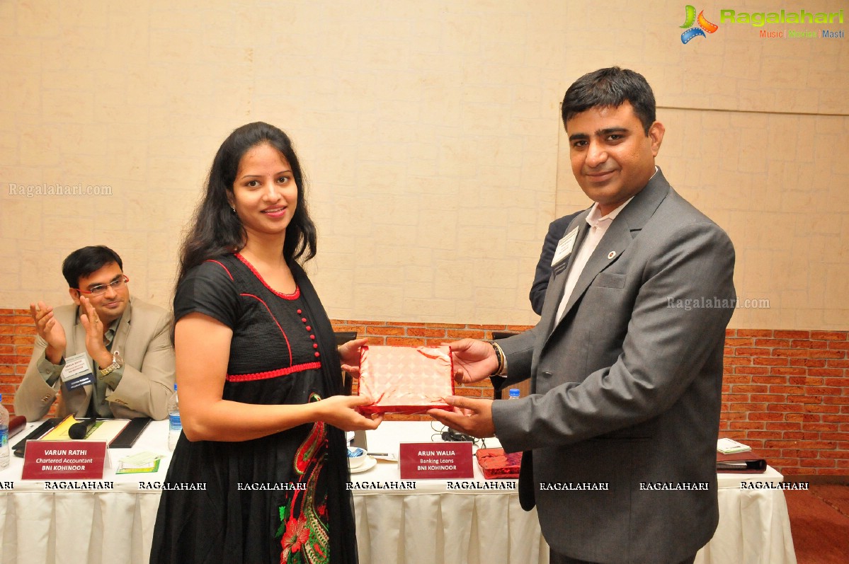 BNI Kohinoor Meet at Fortune Park Vallabha, Hyderabad (Sept 2014)