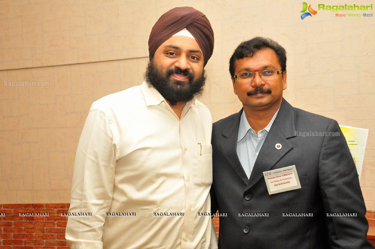 BNI Kohinoor Meet at Fortune Park Vallabha, Hyderabad (Sept 2014)