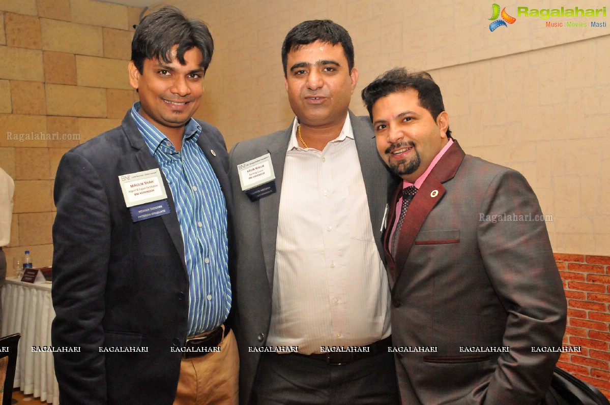 BNI Kohinoor Meet at Fortune Park Vallabha, Hyderabad (Sept 2014)