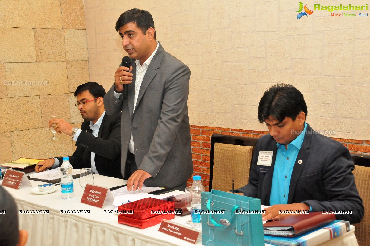 BNI Kohinoor Meet at Fortune Vallabha, Hyderabad (Sep. 17, 2014)