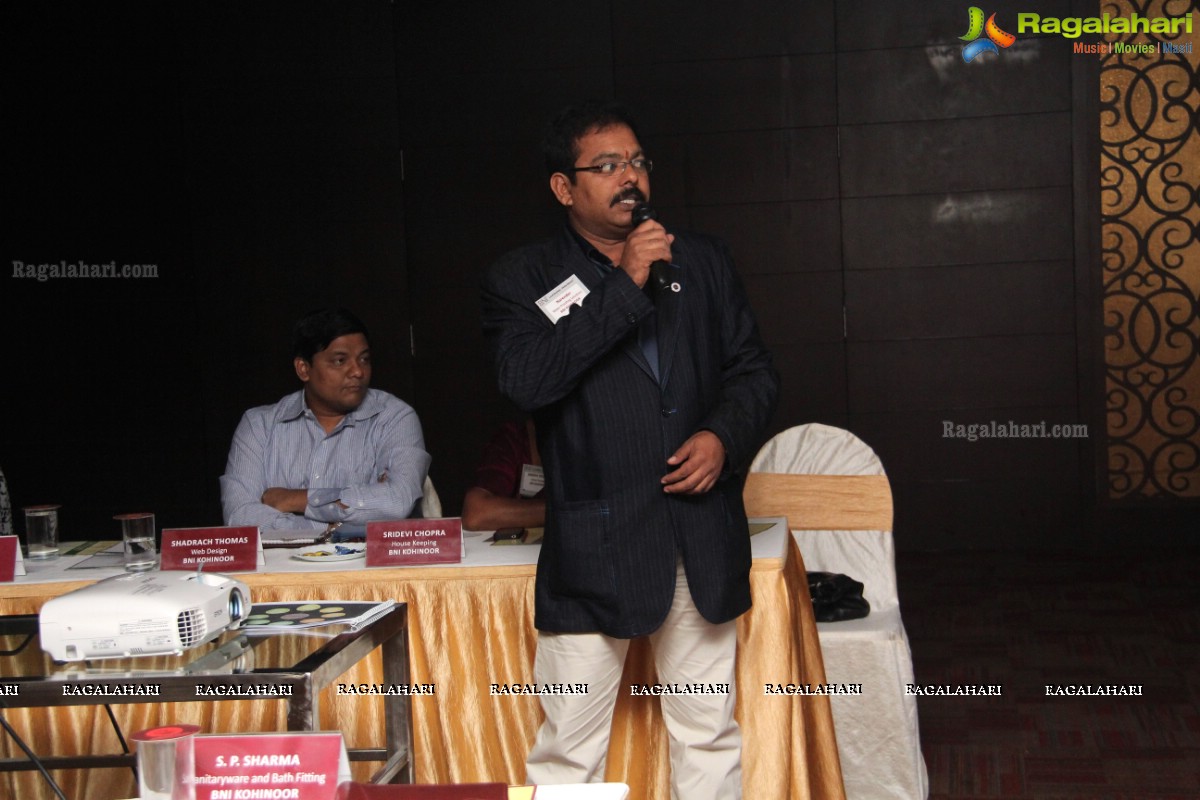 BNI Kohinoor Meet at Jalpaan, Hyderabad (Sep. 10, 2014)