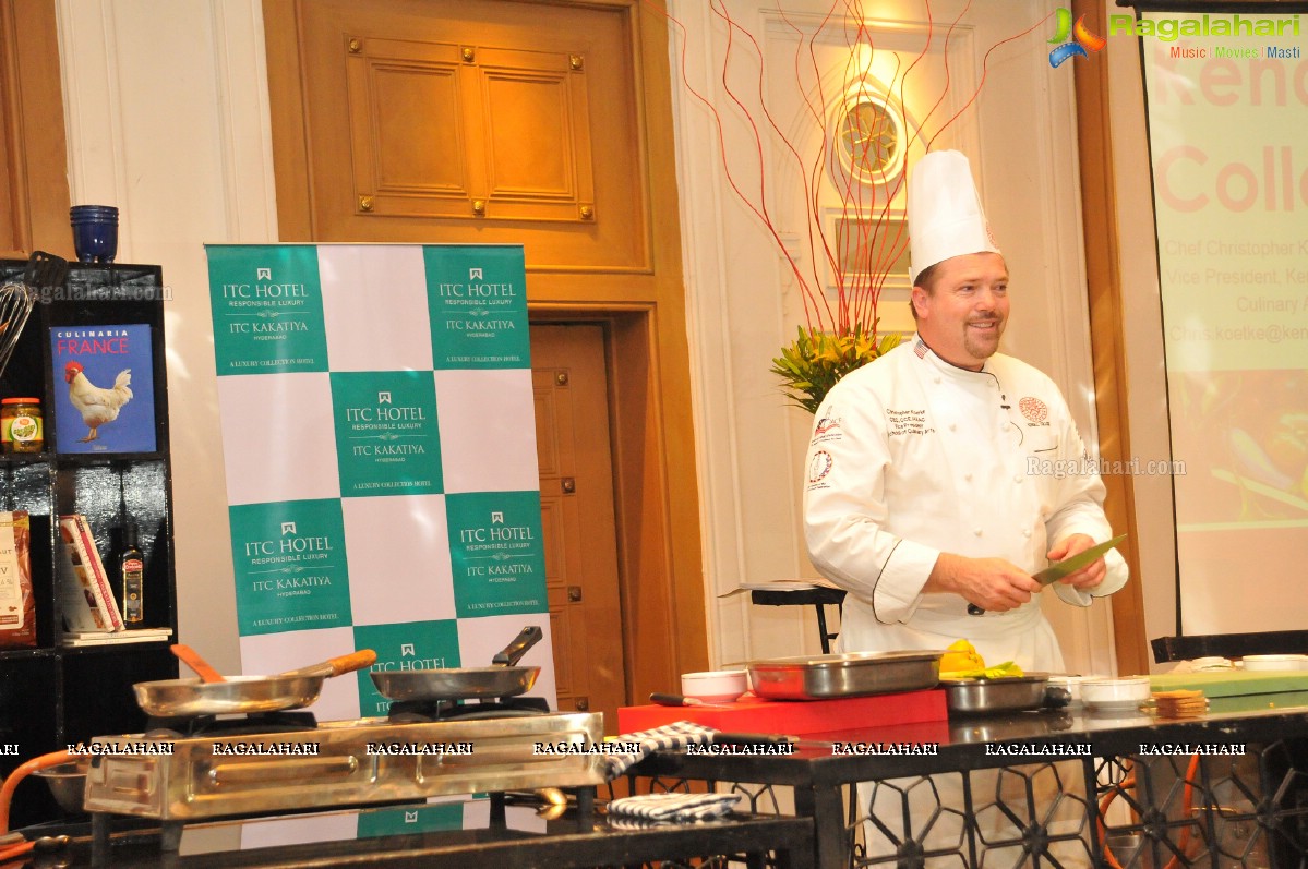 Kendall College and ITC Kakatiya host The Master Class with Chef Chris Koetke and Executive Chef P. Sekar